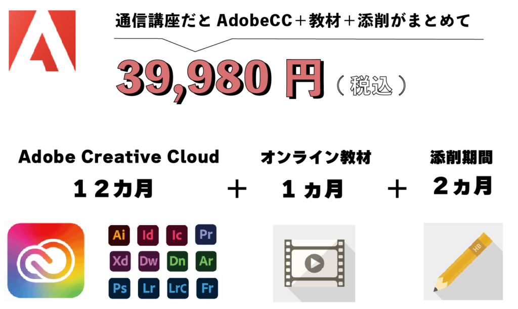 Adobe CCを２年目以降も安くする方法｜約50%OFF 月額料金を安く・お得